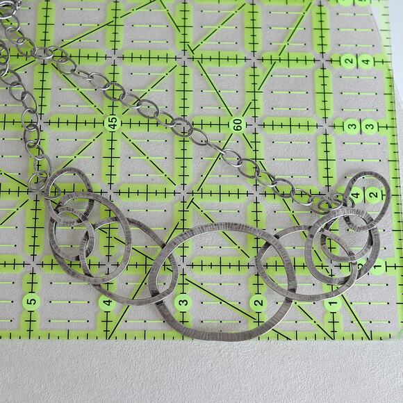 Silpada 'Pop the Bubbly' N2450 Bib Necklace Retired Sterling Silver 925 18" - Picture 8 of 8